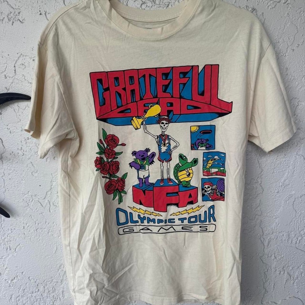 Grateful Dead Olympic Tour Games cotton t-shi